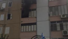 حريق داخل مستوطنة جنوب فلسطين المحتلة 