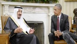 العاهل السعودي سلمان بن عبد العزيز والرئيس الأمريكي باراك أوباما