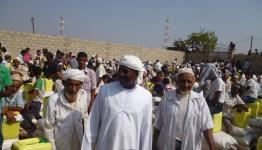 توزيع المساعدات في اليمن