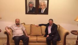 خلال لقاء عليبركة بالسفير الفلسطيني أشرف دبور