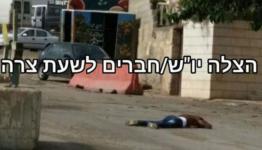 استشهاد منفذ عملية الطعن 