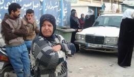 أهالي الرشيدية يتواجدون في ساحة الأعاشة 