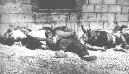 من مجازر العدو في فلسطين 