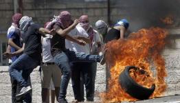 مواجهات بين الفلسطينيين وقوات العدو