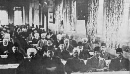 صورة من إحدى جلسات المؤتمر الإسلامي العام بالقدس