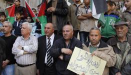 لقطة من النشاط في مخيم شاتيلا