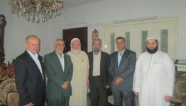 وفد من حركة الجهاد يزور الشيخ هاشم منقارة