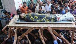 أحد شهداء غزة بمواجهات أمس مع العدو 