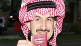 الوليد بن طلال يحمل الجواز الفلسطيني
