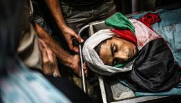 أحد شهداء غزة بمواجهات أمس مع العدو 