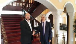 سفير الجزائر في لبنان يستقبل علي بركة