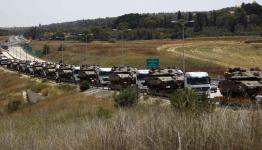 جيش العدو "الإسرائيلي" خلال انسحابه من قطاع غزة (أرشيف) 