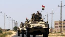 الجيش المصري يقدم بتعزيزات عسكرية إلى سيناء