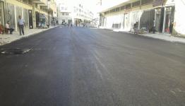 تزفيت الشارع العام في نهر البارد