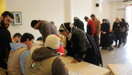 اثناء عملية التوزيع