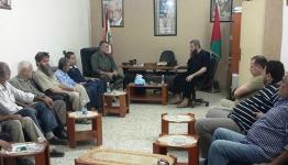 خلال الزيارة
