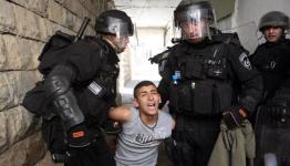 اعتقال طفل فلسطيني