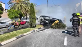 من مكانتفجير المركبة بالداخل الفلسطيني المحتل