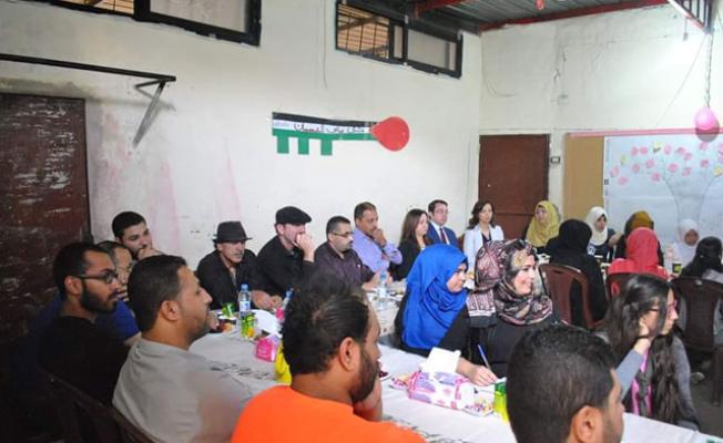 خلال افتتاح المشروع