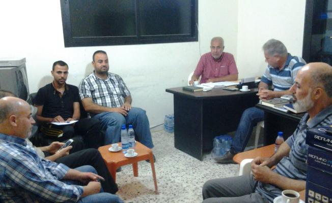 لقاء في مخيم الرشيدية