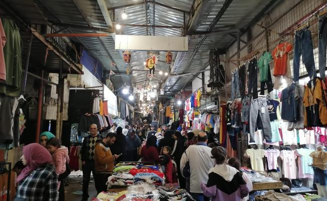 سوق مخيم عين الحلوة - جنوبب لبنان