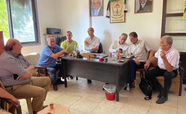 الفصائل الفلسطينية واللجنة الشعبية في مخيم المية ومية