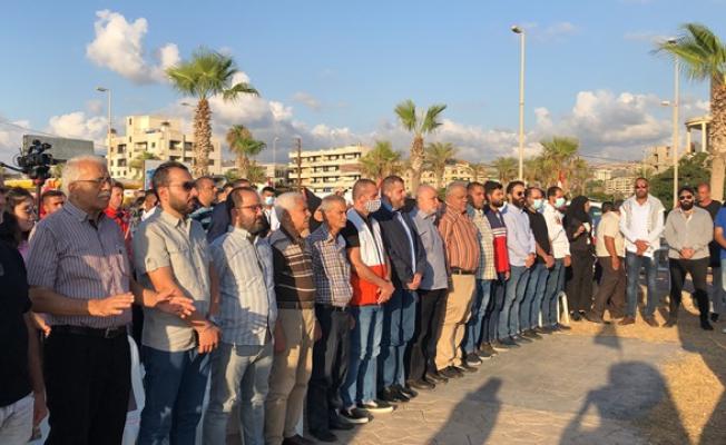 وقفة تضامنية لبنانية وفلسطينية