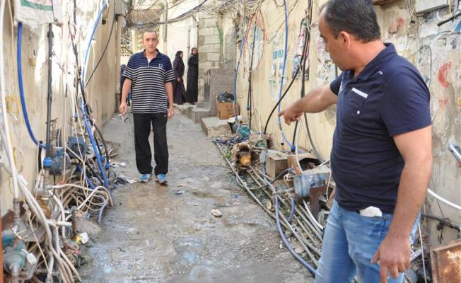 البنية التحتية في مخيم عين الحلوة 
