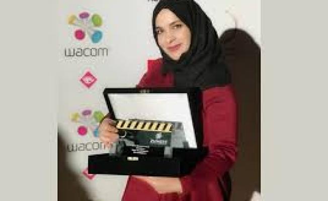 المخرجة الفلسطينية الشابة نور أبو غنية