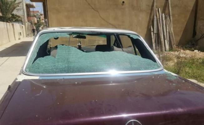 آثار إنفجار القنبلة