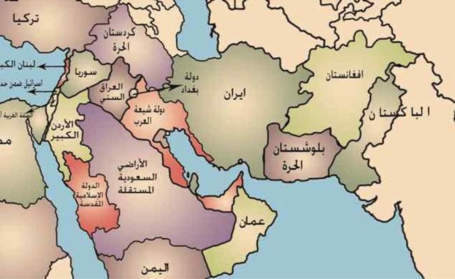 خارطة الشرق الأوسط