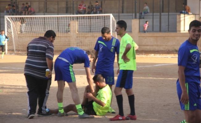 اثناء المبارة