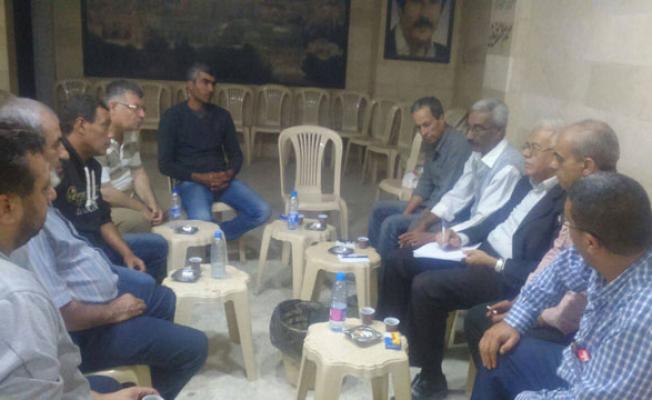 اللجنه الشعبية تلتقي لجنة القاطع الرابع بعين الحلوة