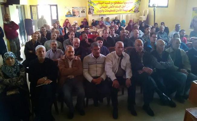 محاضرة حول مكافحة الإدمان " في "الجليل"