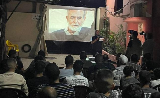 خلال العرض المرئي في عين الحلوة