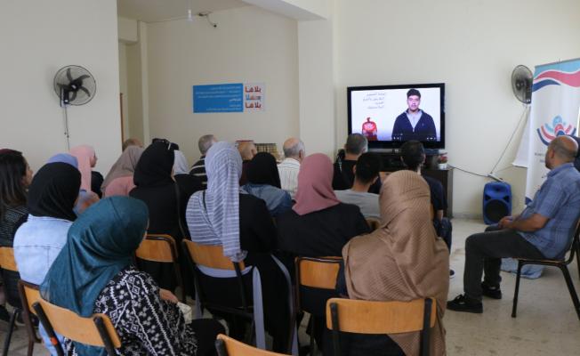 جانب من حضور ورشعة العمل بنهر البارد