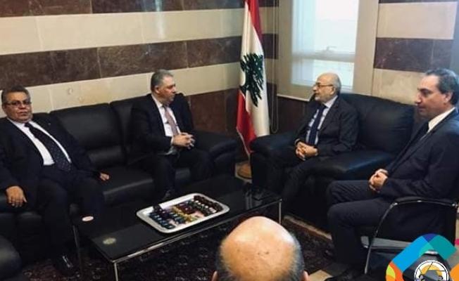 وزير التربية اللبناني يلتقي للسفير دبور