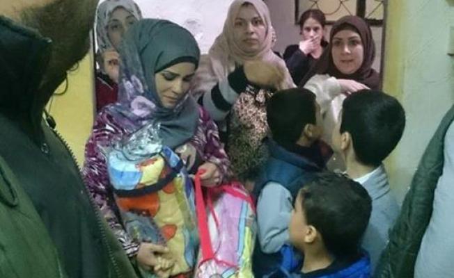 أثناء التوزيع