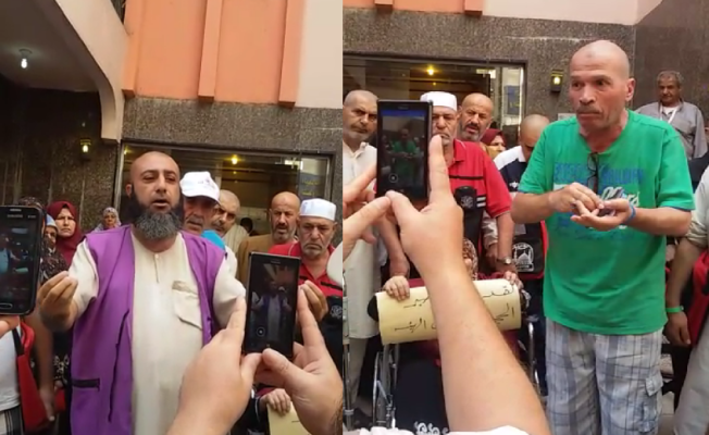 جالنب من اعتصام الحجاج 