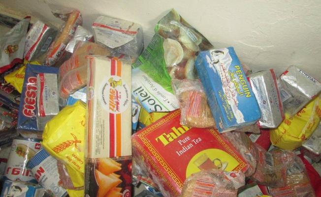 مواد غذائية فاسدة تم ضبطها في مخيم البداوي