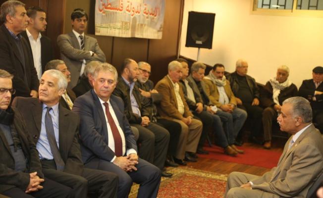 لقاء تضامني مع القدس في سفارة فلسطين في لبنان