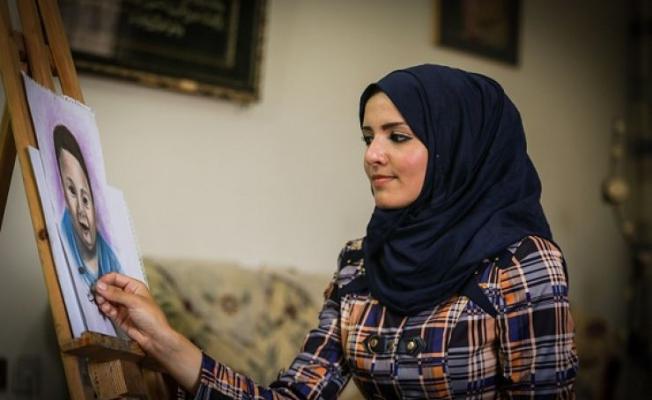 الفنانة الفلسطينية