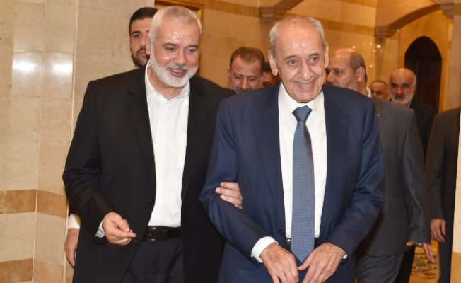بري يستقبل هنية