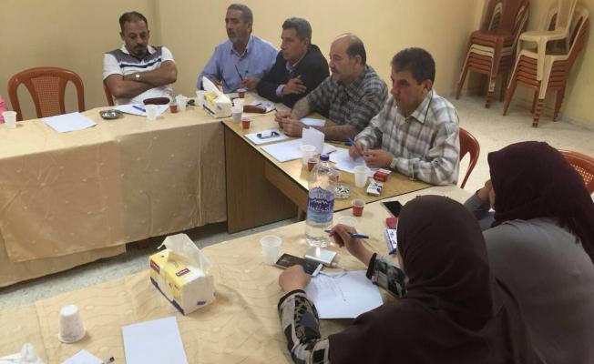 خلال لقاء القادة السياسية والمؤسسات