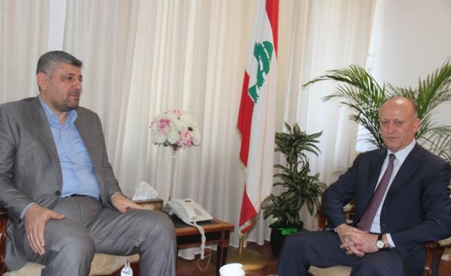 الرفاعي يلتقي ريفي في بيروت 