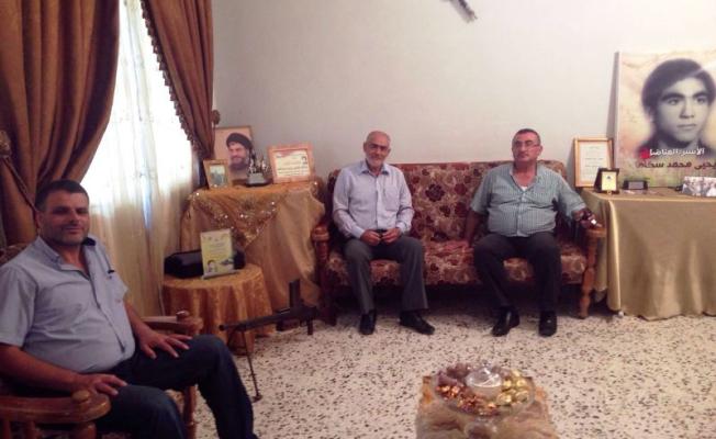 وفد من الجهاد يلتقي عائلة سكاف