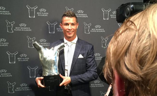 رونالدو يتوج أفضل لاعب في أوروبا