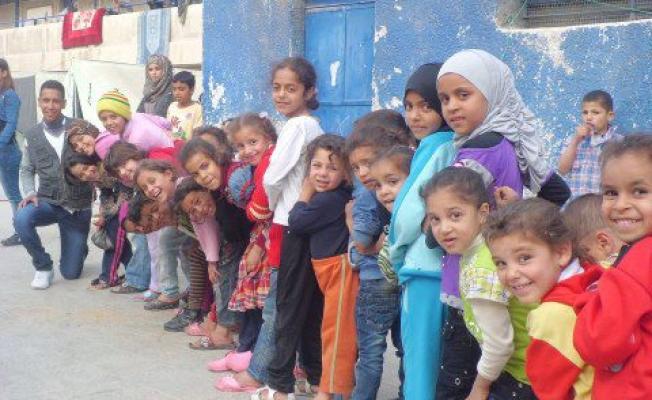 اطفال فلسطينيون