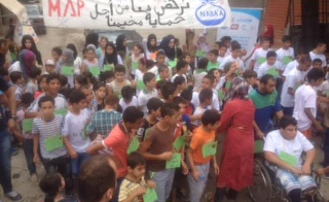 ماراتون لأطفال عين الحلوة
