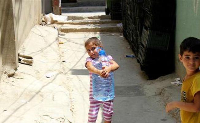 مشكلة المياه في عين الحلوة
